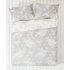 Collection Lottie Grey and White Bedding Set - Kingsize