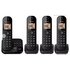 Panasonic Cordless Telephone with Answer Machine - Quad
