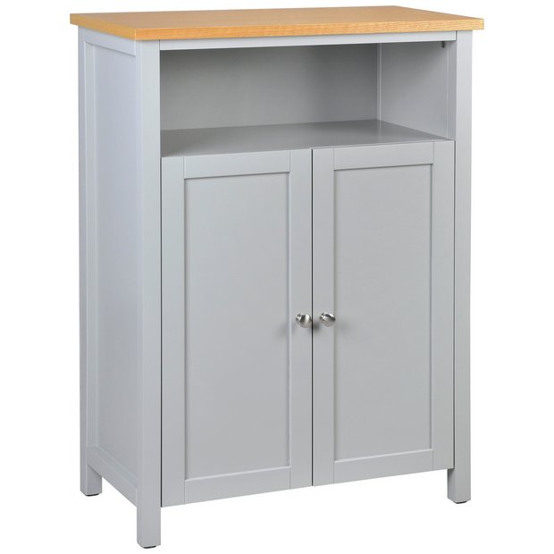 Buy Heart of House Livingston Floor Cabinet - Grey & Pine at Argos.co