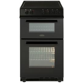 Belling FS50EDOFC 50cm Double Oven Electric Cooker - Black