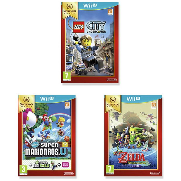 Buy Nintendo Wii U Selects Triple Games Pack at Argos.co.uk Your