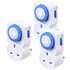 Masterplug 24 Hour Mechanical Segment Timer - 3 Pack