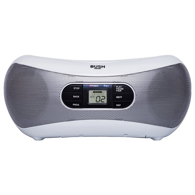Buy Bush Bluetooth Boombox White at Argos.co.uk Your Online Shop for Personal CD players and