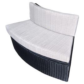 Canadian Spa Company Rattan Love Seat with Cushion