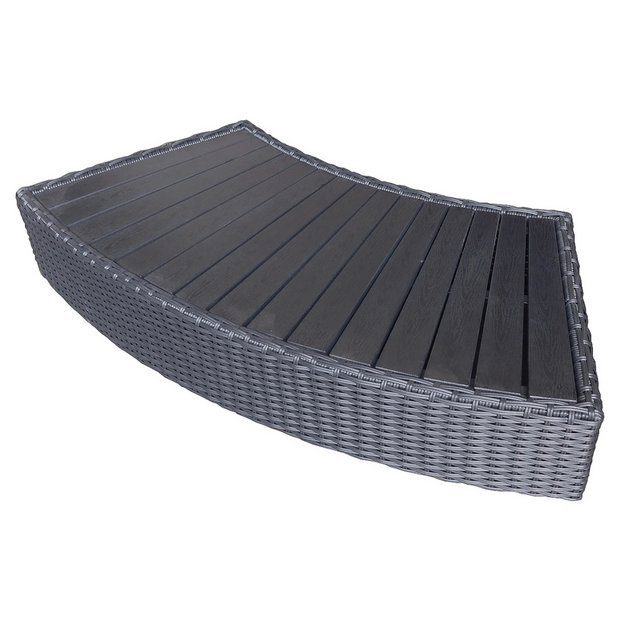 Buy Rattan Curved Step Grey at Argos.co.uk Your Online Shop for Hot