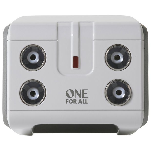 Buy One For All 4 Way Aerial Booster at Argos.co.uk Your Online Shop