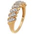 Revere 9ct Gold Cubic Zirconia Eternity Ring
