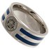 Stainless Steel Leicester City Striped RingR