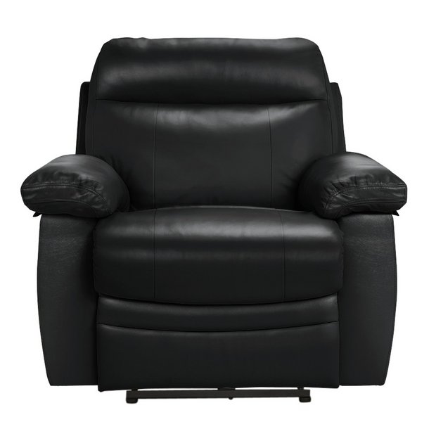 Buy Collection New Paolo Power Recliner Chair - Black at Argos.co.uk