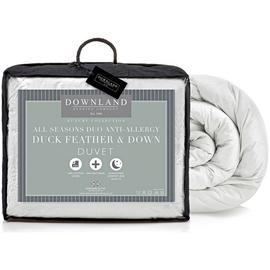 Downland Duck Feather Down All Seasons 15 Tog Duvet - Double