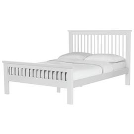 Argos Home Aubrey Double Wooden Bed Frame - White