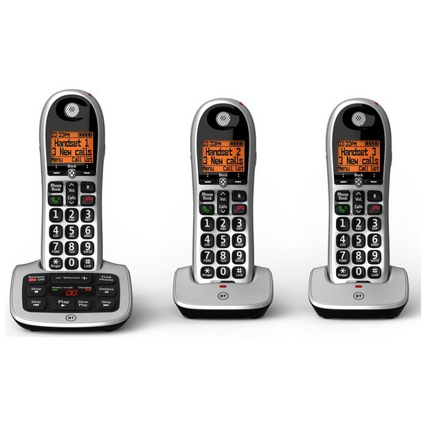 Buy BT 4600 Cordless Telephone with Answer Machine - Twin