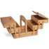 Solid Pine Cantilever 3 Tier Sewing Box