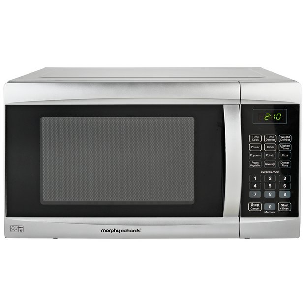 Buy Morphy Richards EM823AGS 800W Standard Tch MicrowaveSilver at