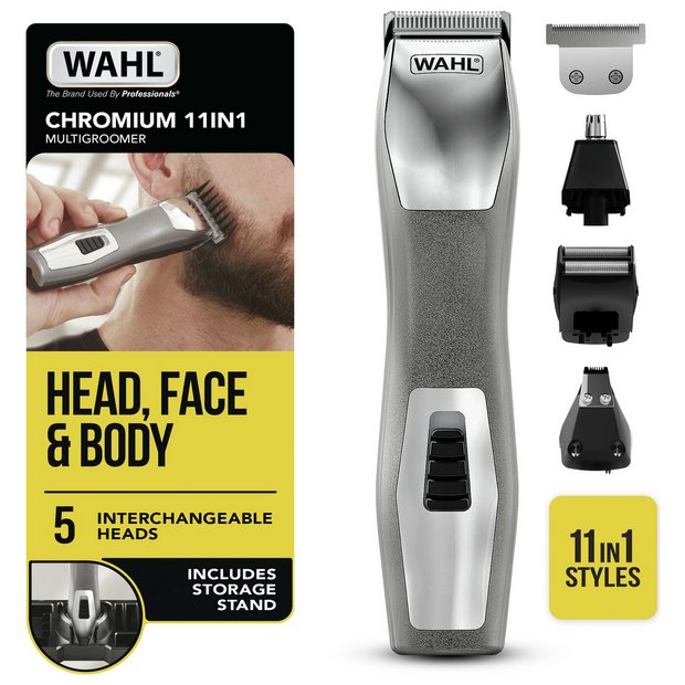 Buy Wahl Chromium Beard Trimmer and Grooming Kit 9855 2417X