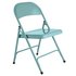 Habitat Macadam Metal Folding Chair - Blue