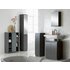 Argos Home Gloss Wall Cabinet - Grey
