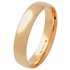 Revere Fairtrade 9ct Gold Court Shape Wedding Ring - 4mm