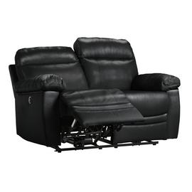 Argos Home Paolo 2 Seater Power Recliner Sofa - Black