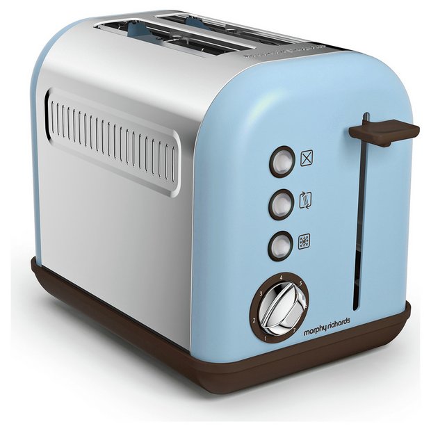 Buy Morphy Richards 222003 Accents 2 Slice Toaster Azure Toasters