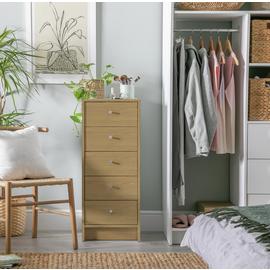 Argos Home Malibu 5 Drawer Tallboy
