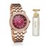Rotary Ladies' Rose Gold Bracelet Watch and Perfume Set