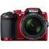 Nikon B500 16MP 40x Zoom Bridge Camera - Red
