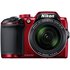 Nikon B500 16MP 40x Zoom Bridge Camera - Red