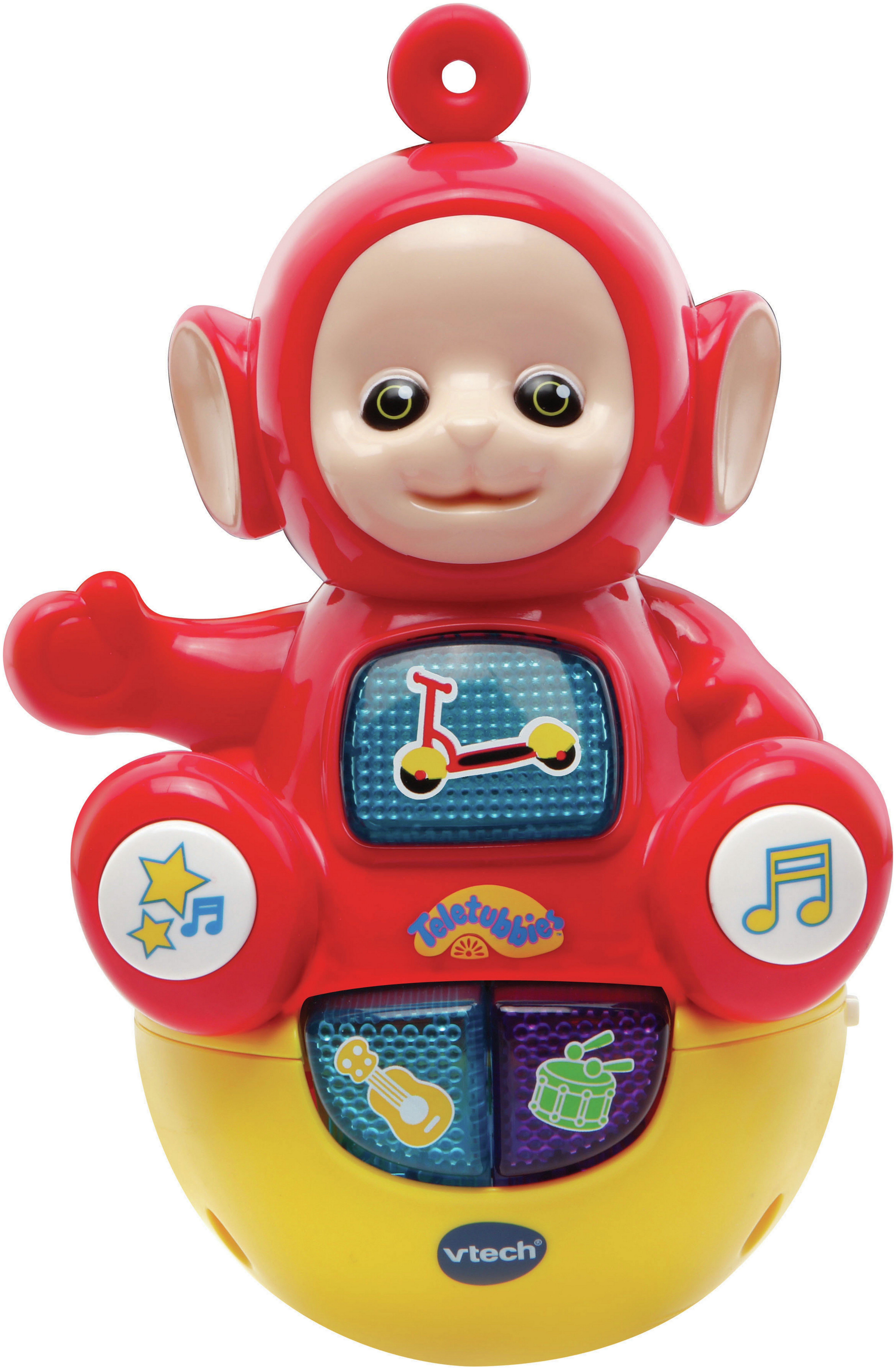 green teletubby toy