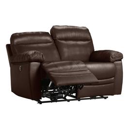 Argos Home Paolo 2 Seater Power Recliner Sofa - Chocolate