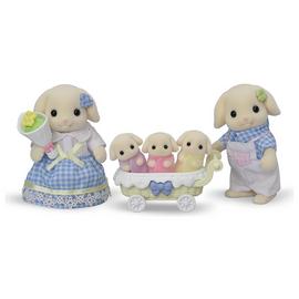 Sylvanian Families Flora Rabbit Family Blossom Gardening Set