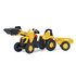 JCB Tractor with Frontloader and Trailer