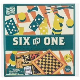 Professor Puzzle Six In One Classic Games Set