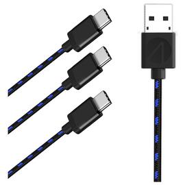 STEALTH PS5 3m Superfast Play & Charge Cables - Triple Pack