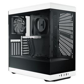 Hyte Y40 Mid Tower ATX Computer Case - White & Black