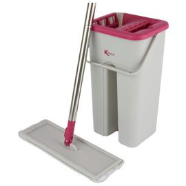 Kleeneze 2.6 Litre Flat Head Mop and Bucket Set