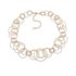 Anne Klein Gold Colour Large Link Necklace