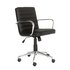 Argos Home Alvar Faux Leather Office Chair - Black