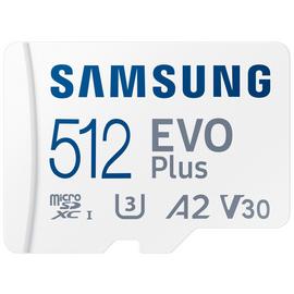 Samsung EVO Plus 160MBs MicroSD Memory Card - 512GB