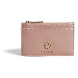 Ted Baker Flower Pink Zip Card Holder