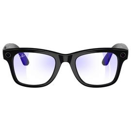 Ray-Ban Meta Wayfarer Glasses - Shiny Black, Clear