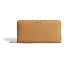 Ted Baker Garcey Large Zip Around Tan Purse