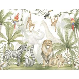 Walltastic Jungle Safari Kids Wall Mural