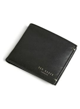 Ted Baker Bifold Black Leather Wallet
