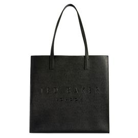 Ted Baker Soocon Black Crosshatch Icon Bag