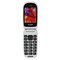 SIM Free Alba Flip Mobile Phone with Dock - Black