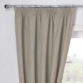 Julian Charles Luna Blackout Curtains - 167x182cm - Mocha.