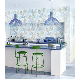 Scion Soetsu`s Abstract Tree Design Wallpaper - Green