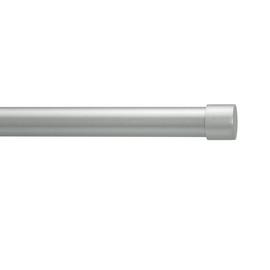 Argos Home Silver Extendable Curtain Pole - 120cm - 210cm