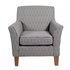 Argos Home Soren Fabric Accent Chair - Charcoal